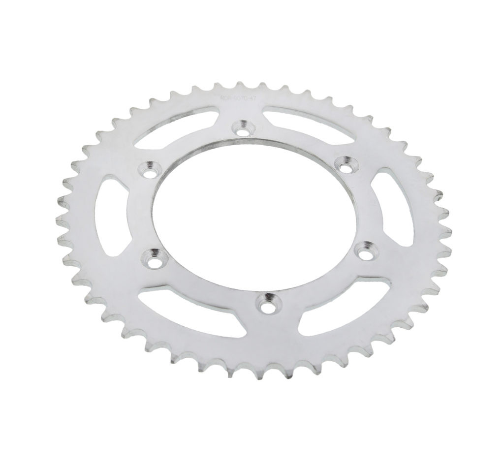 Rear Silver Sprocket 47 Tooth fits Suzuki DR-Z250 2001-2007 Race-Driven