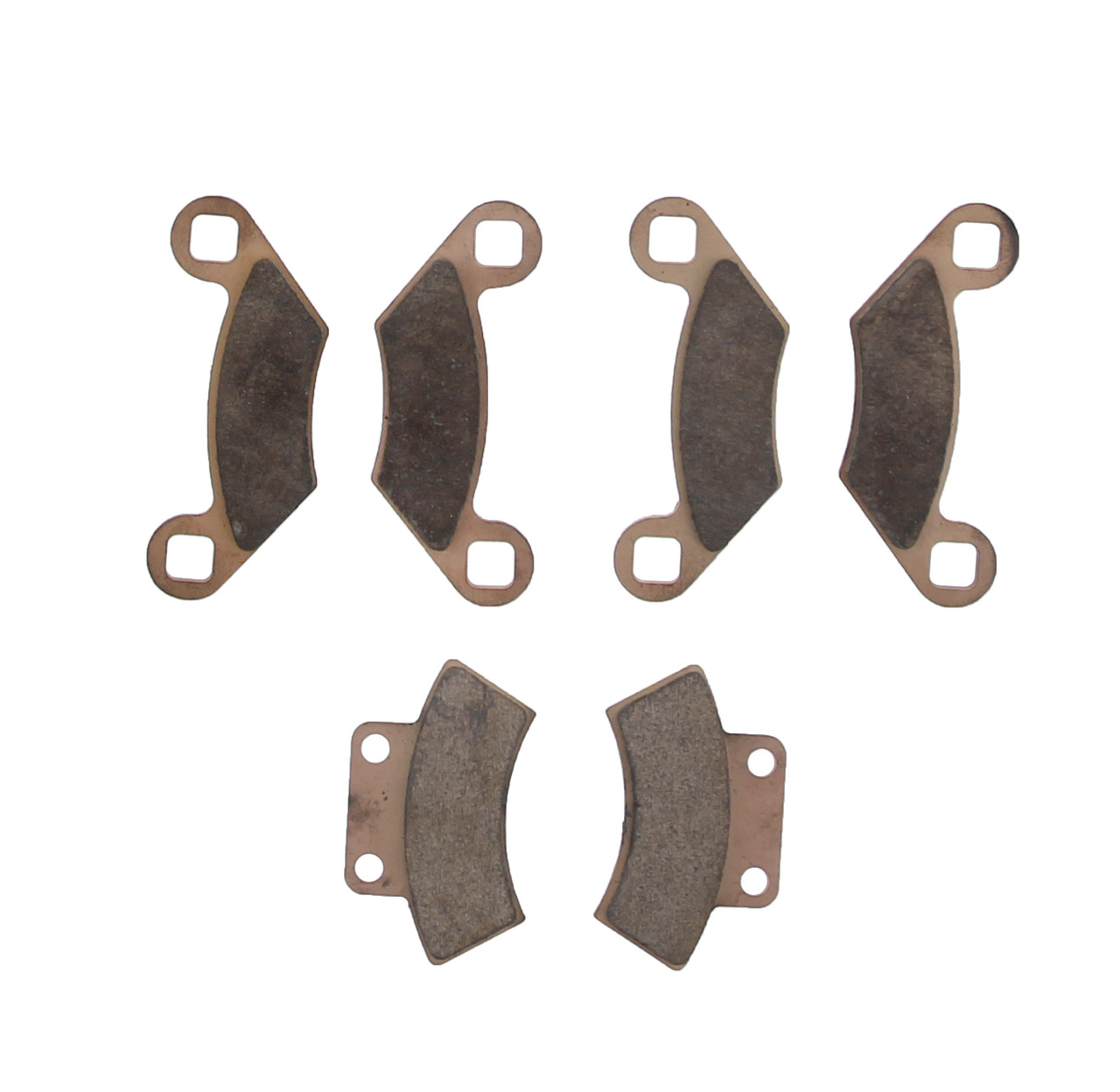 1993 Polaris Big Boss 350L 6x6 Front and Rear Severe Duty Brake Pads