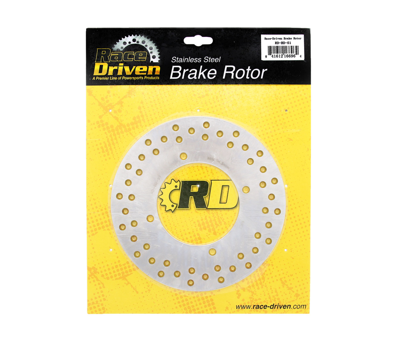 2010 2011 Arctic Cat TRV 550 H1 Race-Driven Front & Rear Standard Brake Rotors