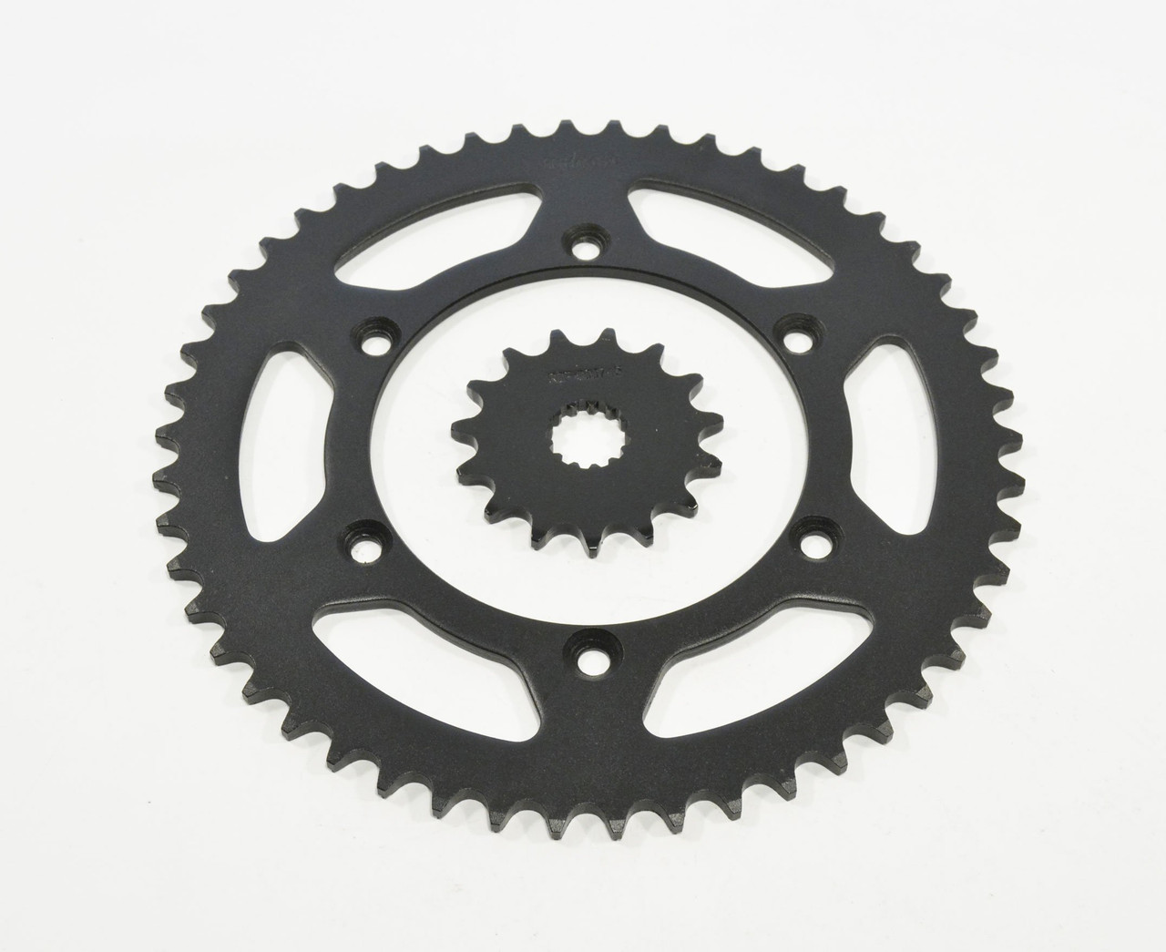 Yamaha 1999 YZ400F / 00-02 WR426F 15 Tooth Front & 50 Tooth Rear Black Sprocket