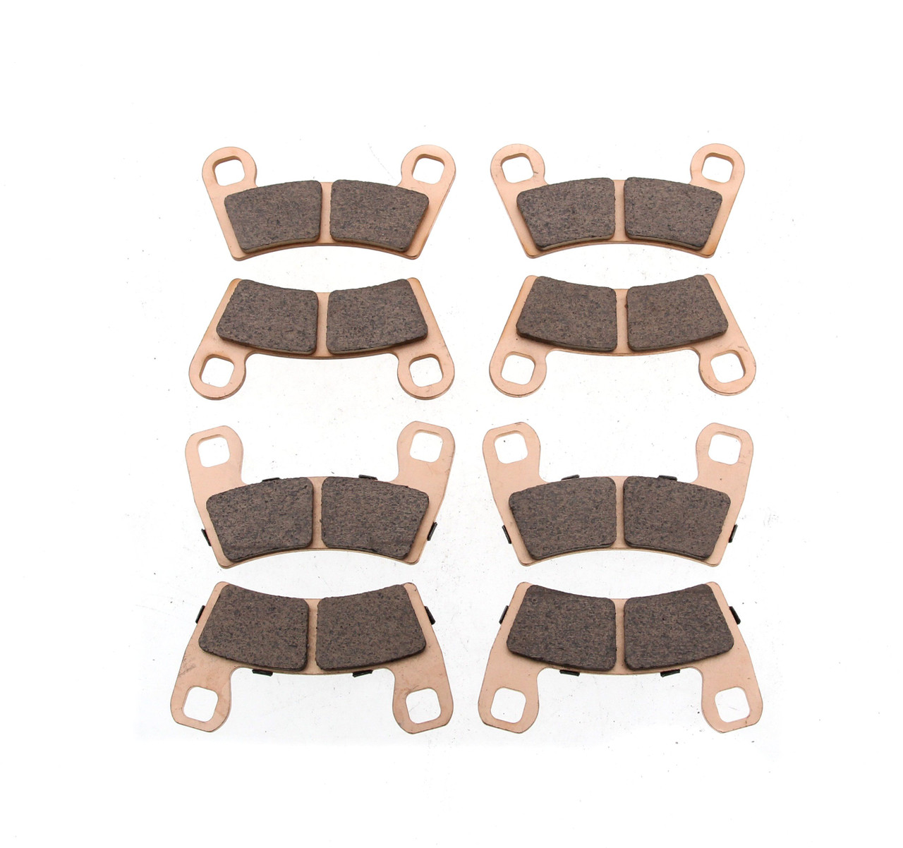 Front & Rear RipTide Brake Rotors & Brake Pads 2015-16 Polaris Razor RZR 900 XC