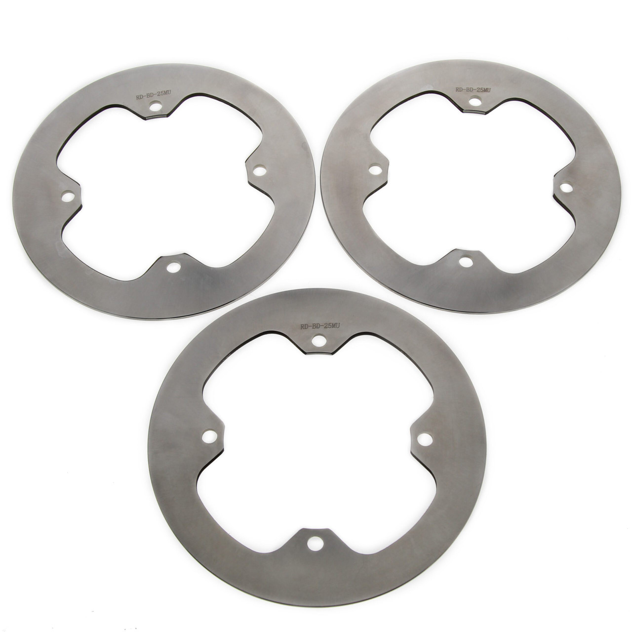 Front & Rear MudRat Brake Rotors & Brake Pads fits 2015 Polaris Sportsman 850