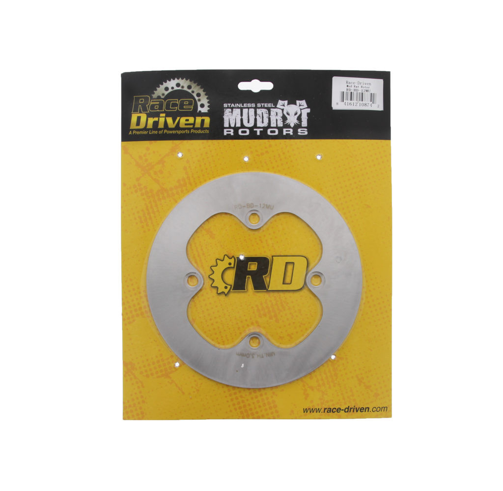 Brake Rotor for Yamaha Grizzly 550 YFM550 2010 - 2014 Rear MudRat Brake Disc x1