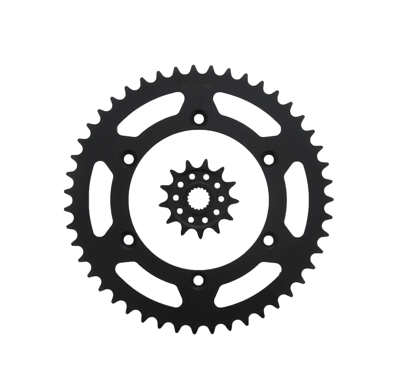 13 Tooth Front and 47 Tooth Rear Black Sprocket fits Suzuki RM-Z250 2007 - 2012