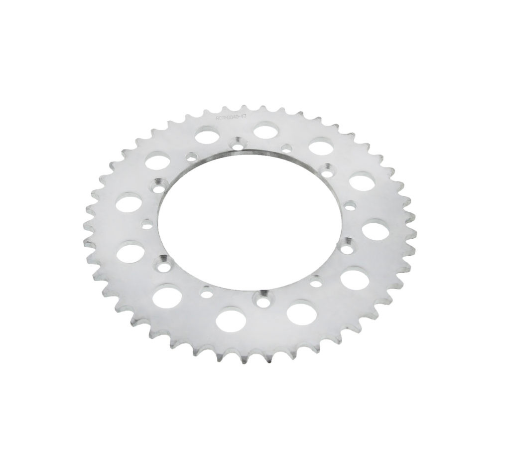 13 Tooth Front and 47 Tooth Rear Silver Sprocket fits Suzuki RM-Z250 2004 - 2006