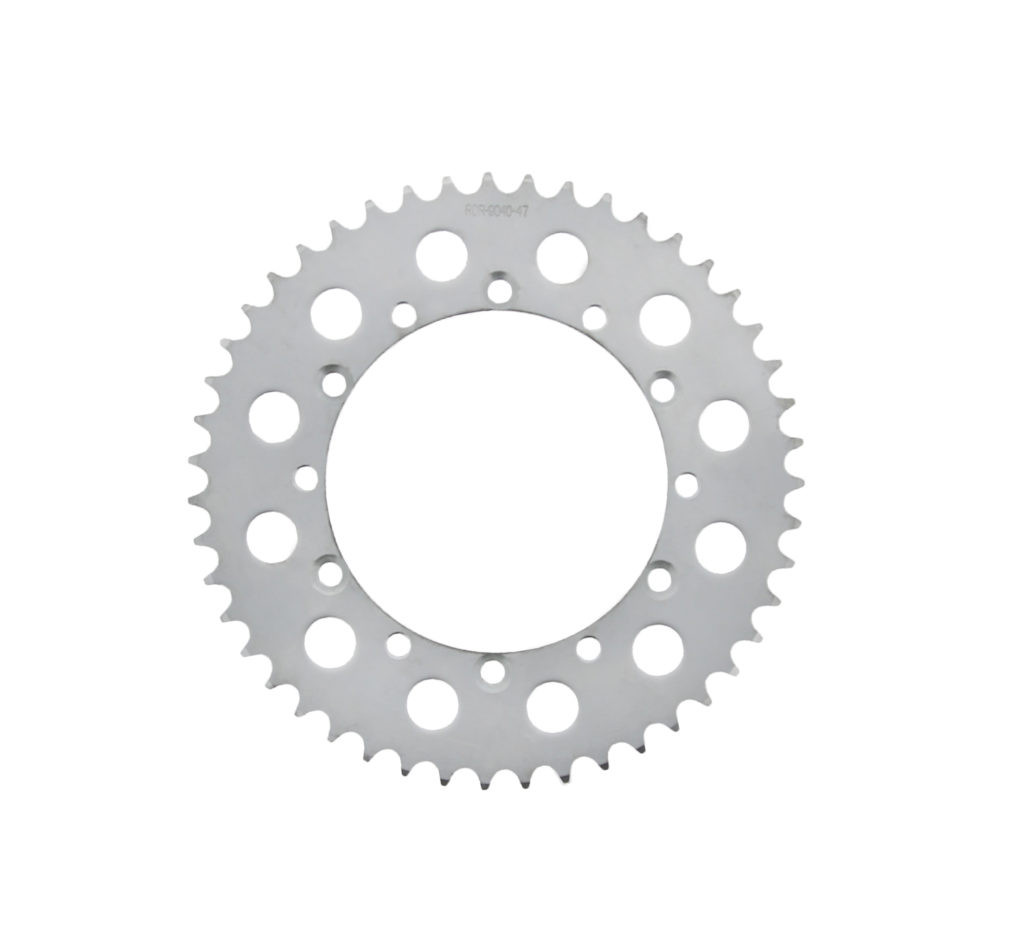 2008-2014 Kawasaki KLX450R 13 Tooth Front & 47 Tooth Rear Silver Sprocket