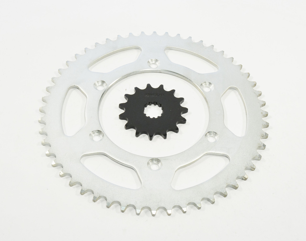 2003-2014 Yamaha WR450 F WR 450F 15 Tooth Front & 52 Tooth Rear Silver Sprocket
