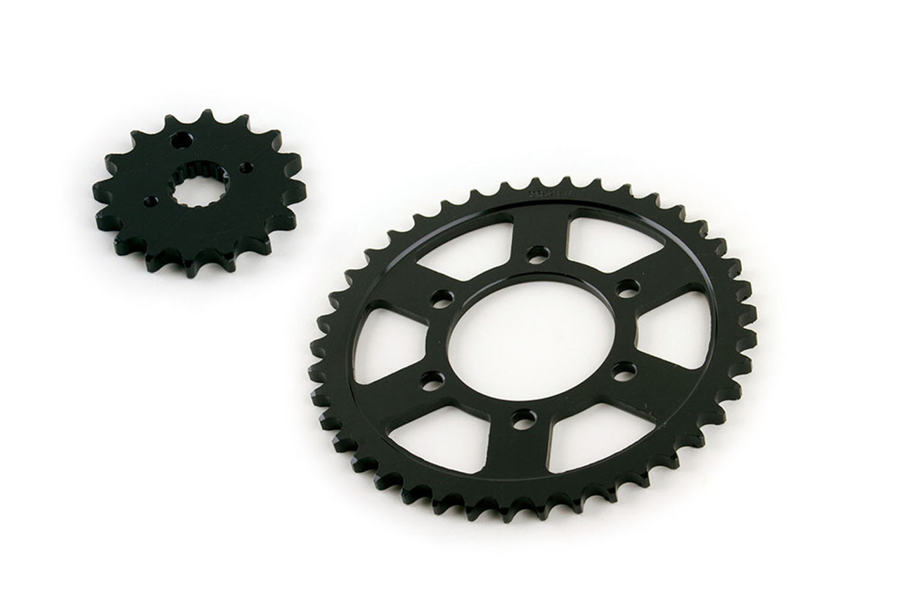 1982 1983 Kawasaki GPZ550 KZ550 Front & Rear Sprockets 16/41