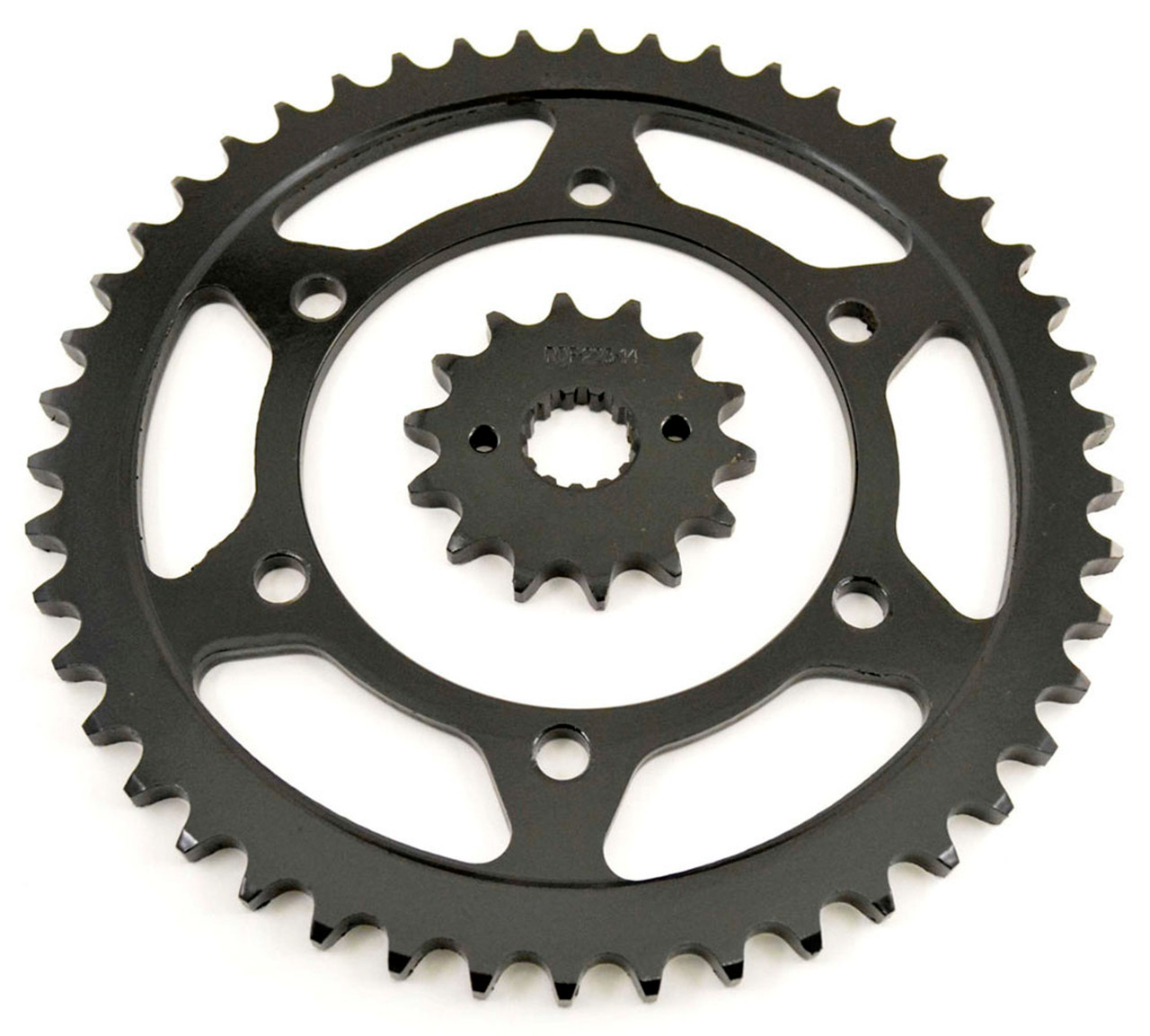 2003 2004 Kawasaki ZZR600 ZX600 Front & Rear Sprockets 14/46