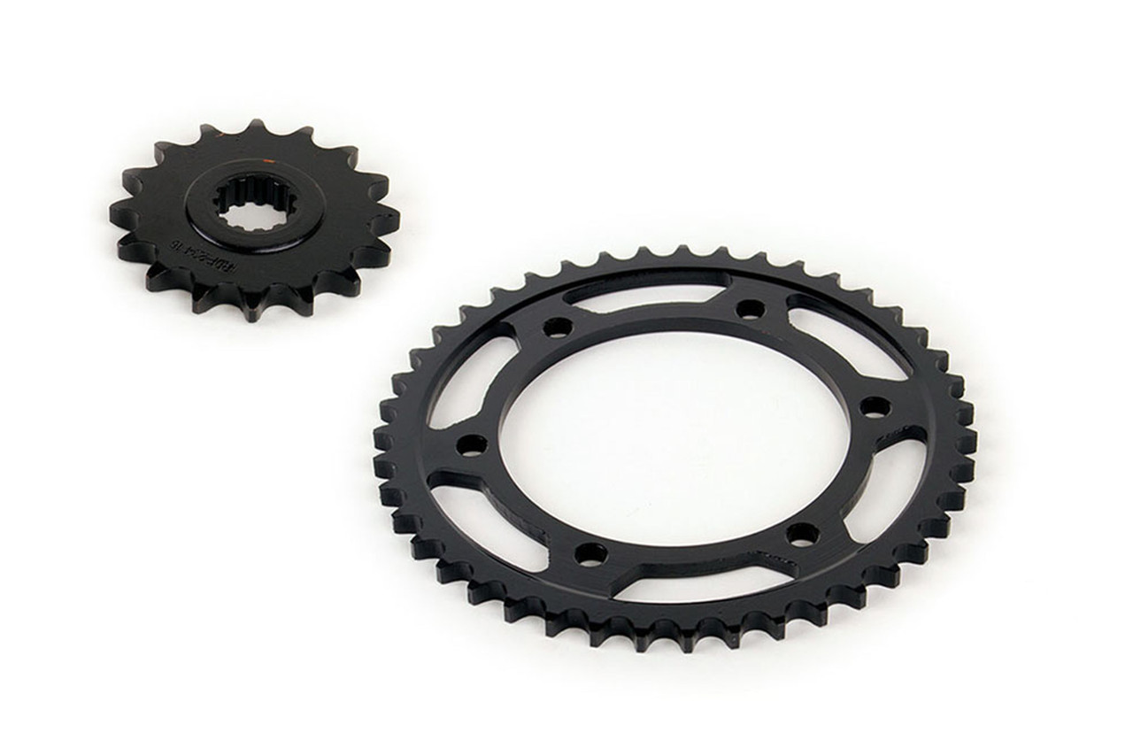1987 1988 Yamaha FZR-750R FZR 750R  Front And Rear Sprocket 16/43