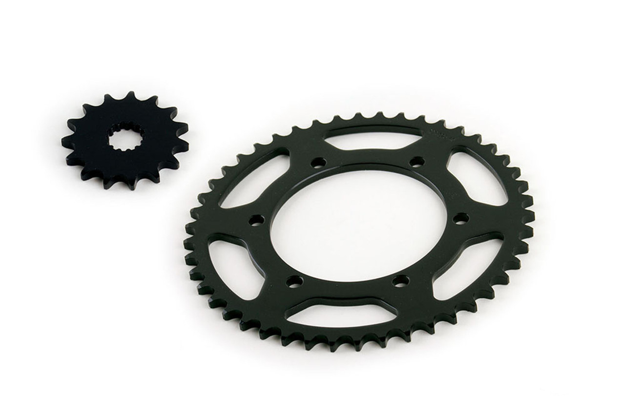 2001 2002 2003 Kawasaki ZR750 ZR-7S Front & Rear Sprockets 15/46
