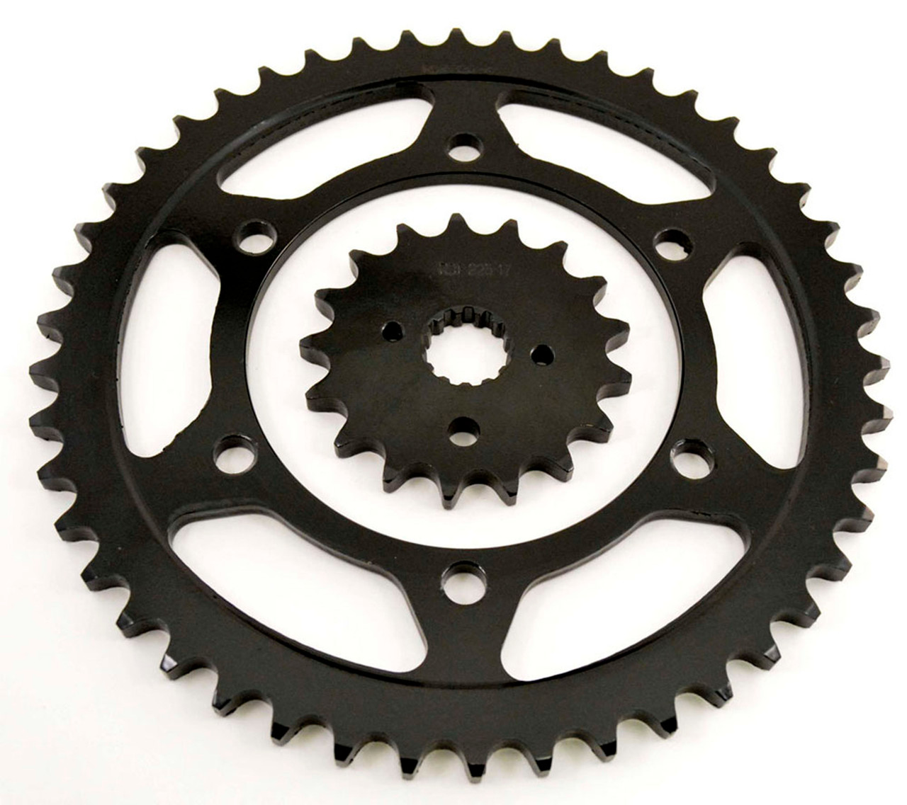 2003 2004 Kawasaki ZZR600 ZX600 Front & Rear Sprockets 17/46
