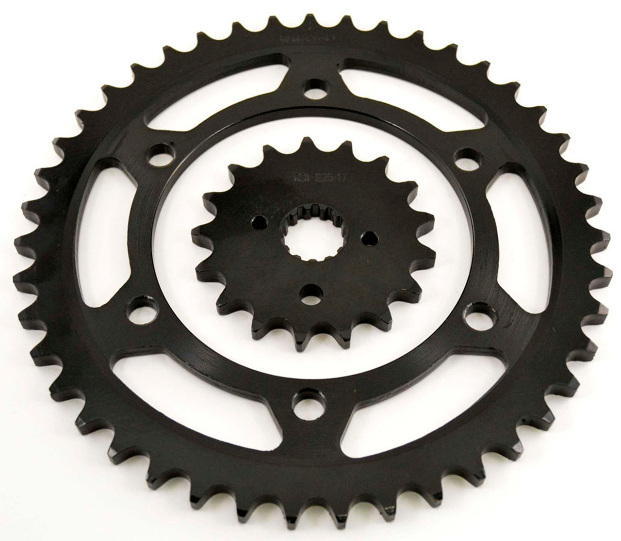 1990 1991 1992 1993 Kawasaki Ninja ZX-6 ZX600 Front & Rear Sprockets 17/43