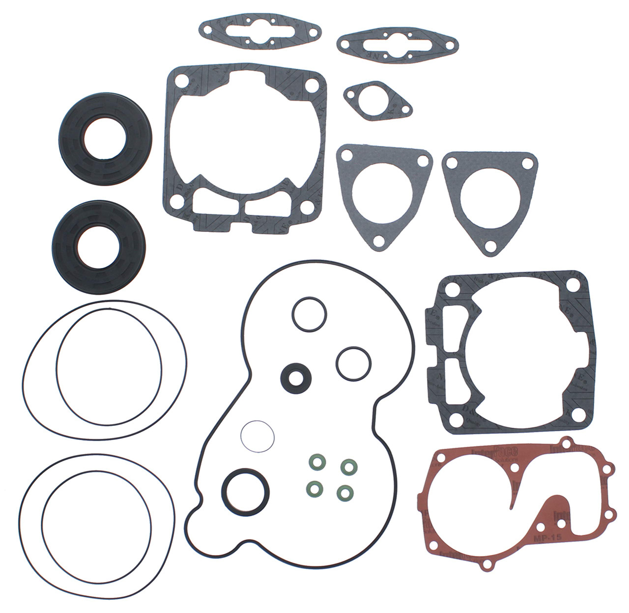 Complete Gasket Kit fits Polaris Switchback 600 2007 Snowmobile by Race-Driven