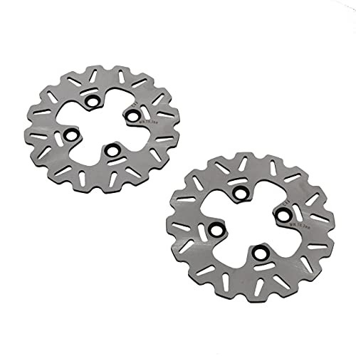 Brake Rotors Yamaha Banshee 350 YFZ350 1990-2006 Front RipTide x2 by Race-Driven