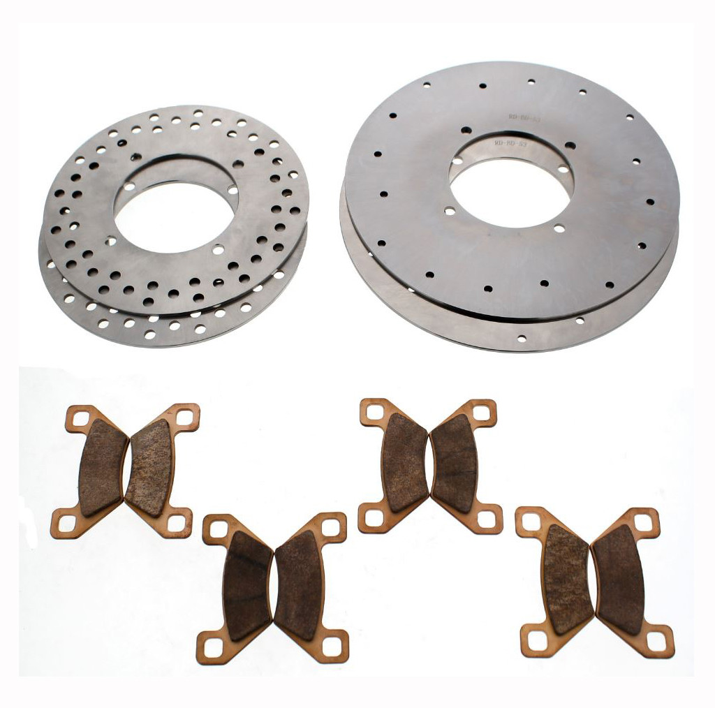 2015 Arctic Cat Prowler 700 HDX XT Front & Rear Brake Rotors & Brake Pads