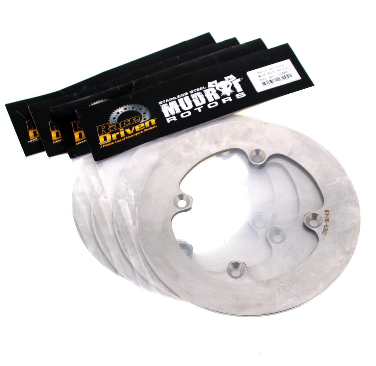 Brake Rotors & Pads fit Can-Am Commander 1000 XTP 2021-2023 Front & Rear MudRat