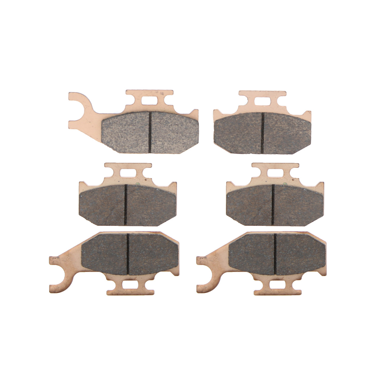 2007 2008 2009 Can-Am Outlander 650 Front and Rear Brake Pads Severe Duty