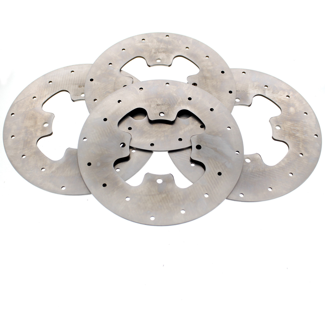 2013 2014 Arctic Cat Wildcat 4 1000 Front & Rear Brake Rotors & Brake Pads