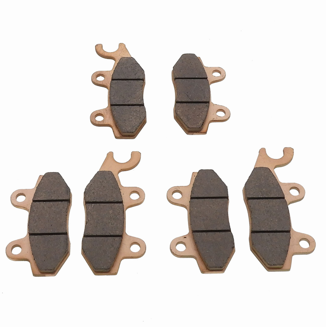 Brake Rotors & Brake Pads fit Can-Am Commander 800R DPS 2013 - 2020 Front & Rear
