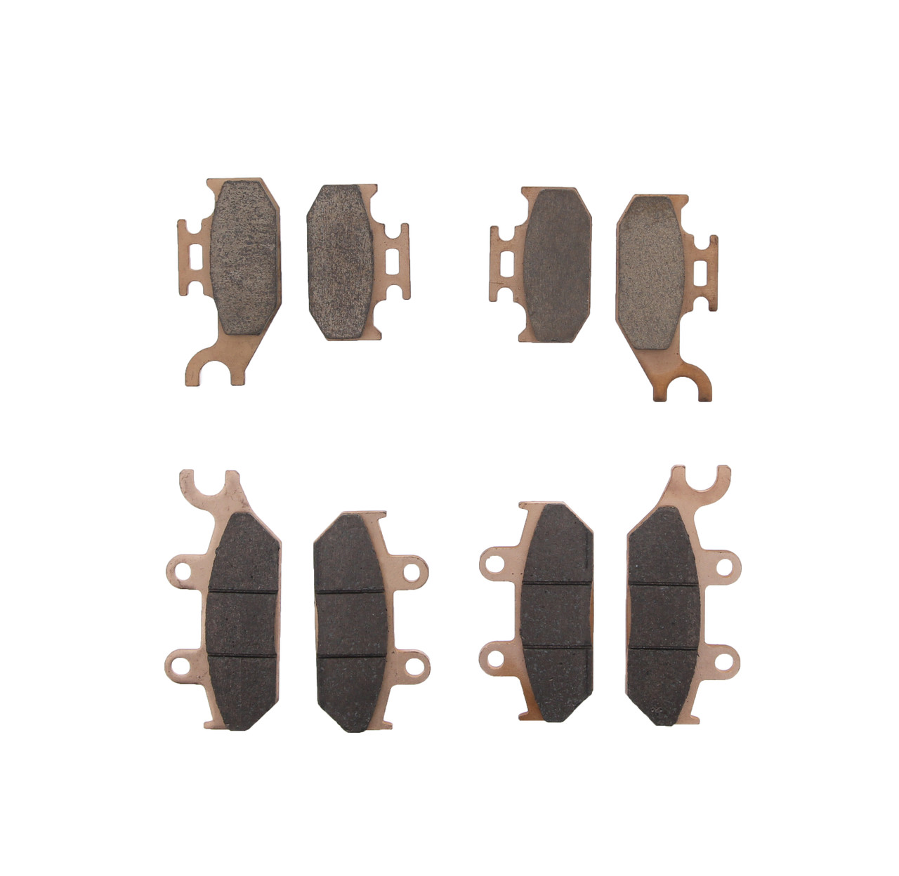 2014 Can-Am Commander Max XT 1000 Front and Rear Mudrat Brake Pads