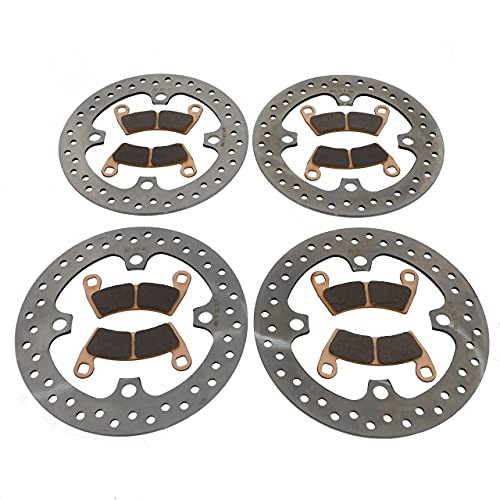 Brake Rotors & Brake Pads fit Polaris RZR XP 1000 Sport 2022 2023 Front & Rear