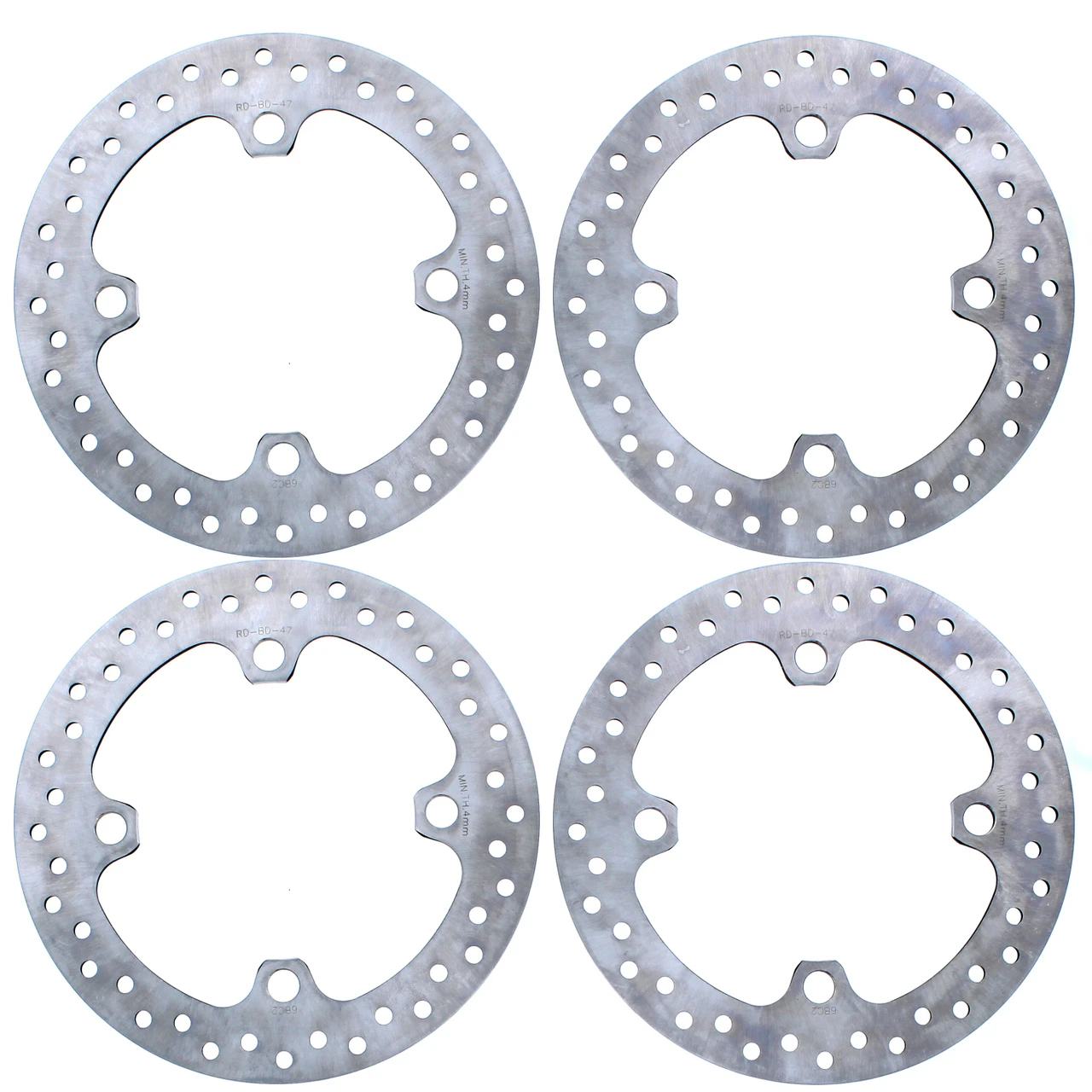 Brake Rotors & Pads fit Polaris RZR XP 4 1000 High Lifter 2016-22 Front & Rear