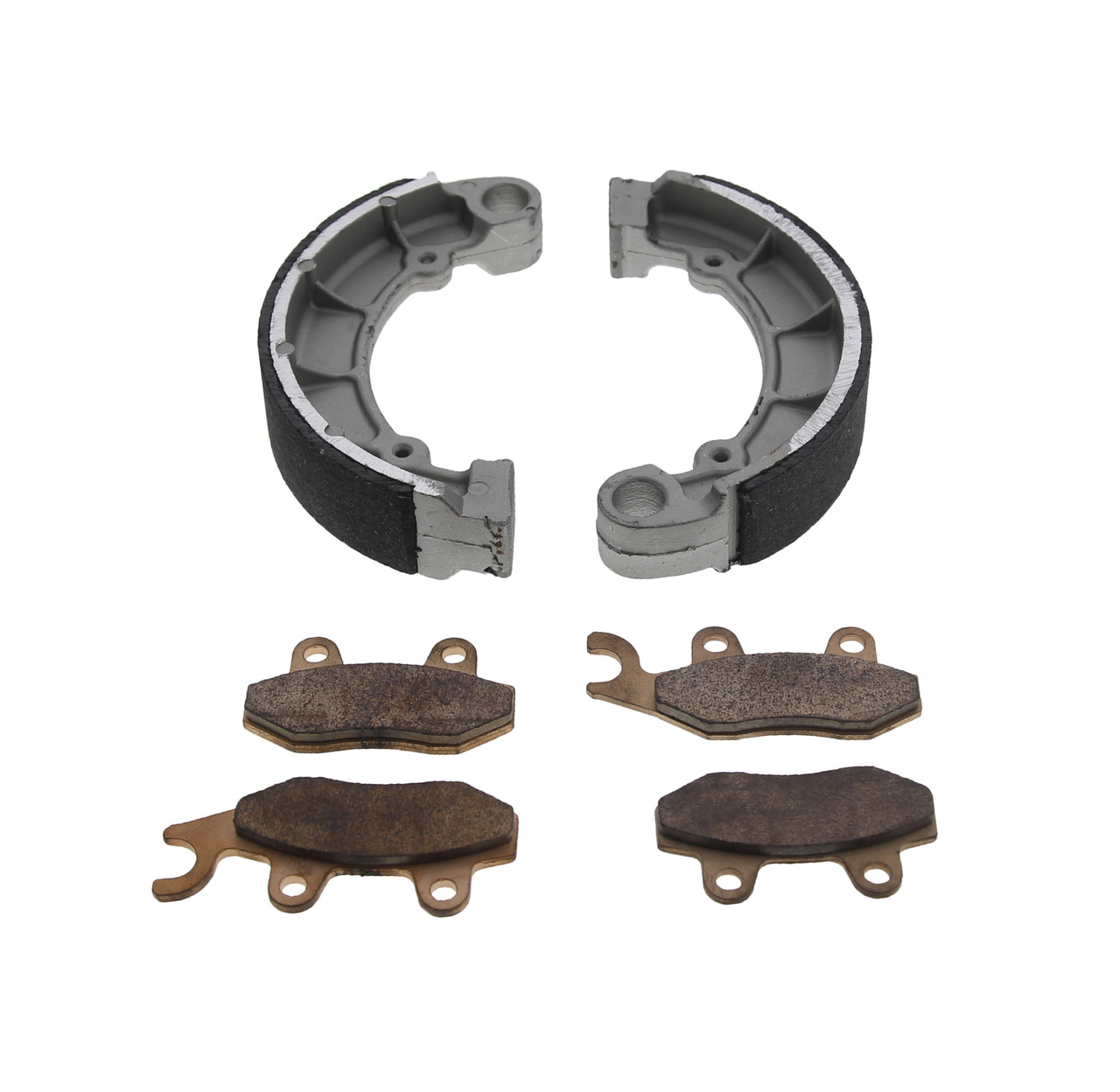 2001 Kawasaki KLF300C KLF 300 Bayou 4X4 Front Brake Pads and Rear Brake Shoes