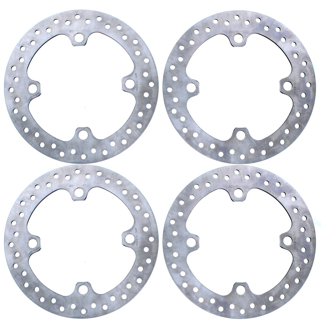 Brake Pads and Rotors fit Polaris RZR RS1 2018 - 2022 Front and Rear