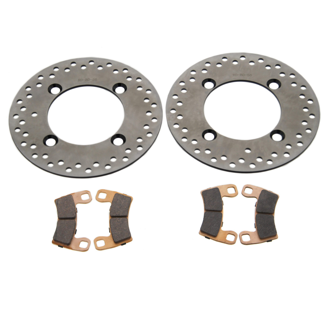 Brake Rotors and Brake Pads fit Polaris RZR Trail S 1000 2022 Front