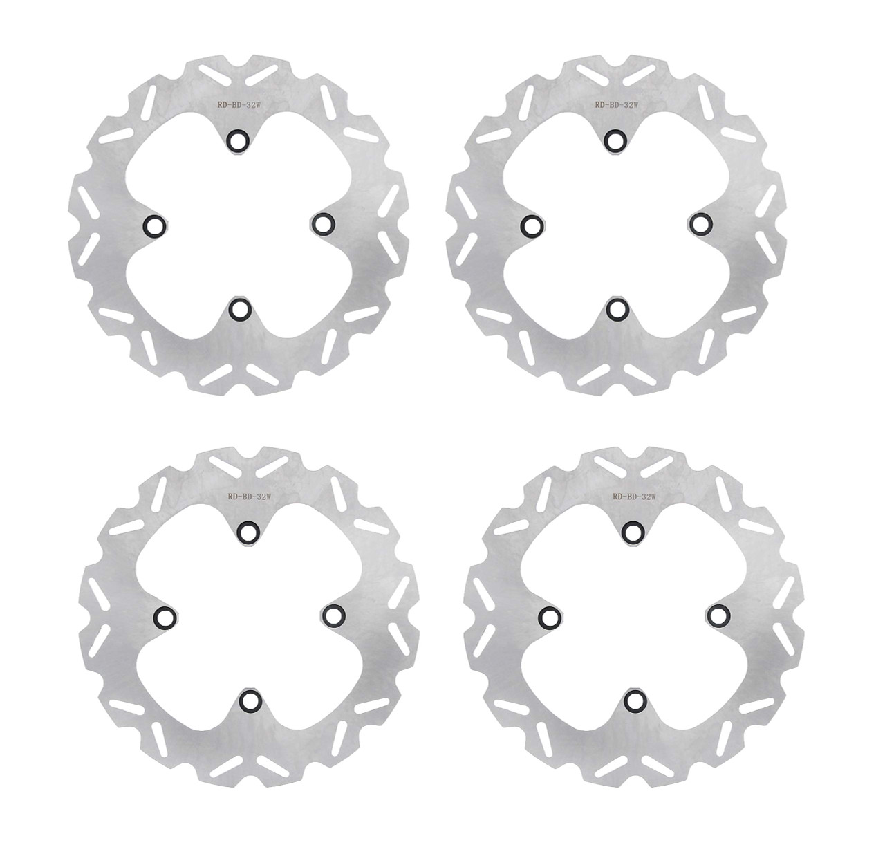 Brake Rotors for Yamaha YXZ1000 R SS 2017 2018 Front & Rear RipTide Race-Driven