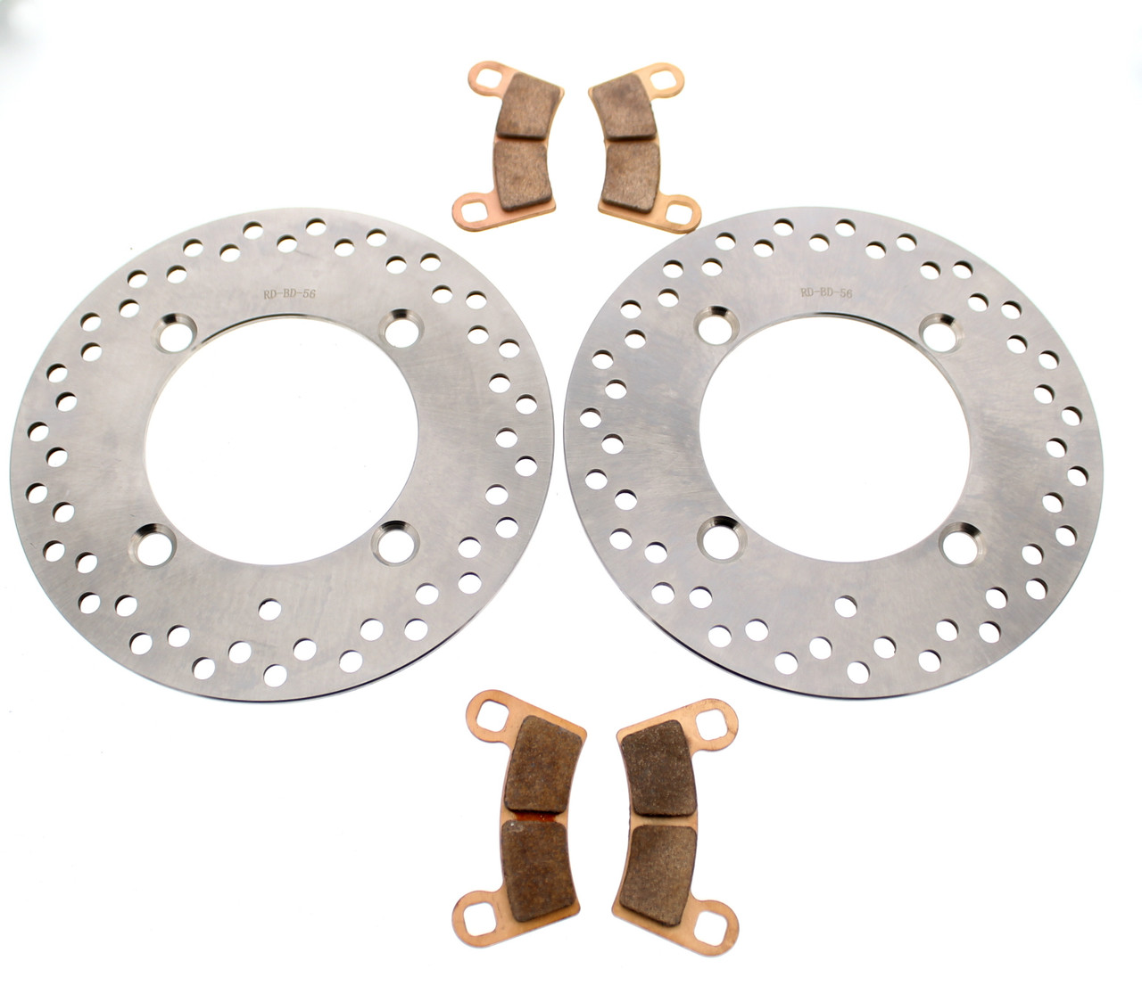 Rear Brake Rotors and Brake Pads fit Polaris General 1000 EPS 2017 - 2026