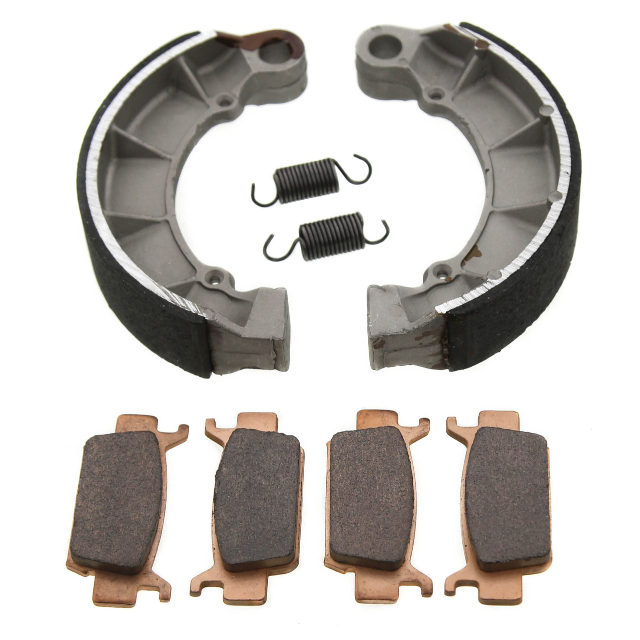 Front Brake Pads & Rear Brake Shoes fit 2008 Honda Foreman Rubicon 500 TRX500FGA