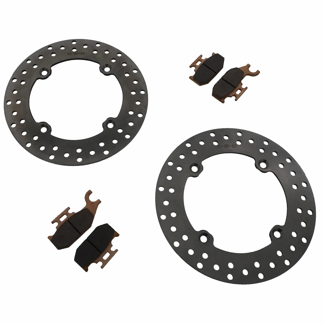 2016 Can-Am Commander Max XT 1000 Rear Brake Rotors and Severe Duty Brake Pads