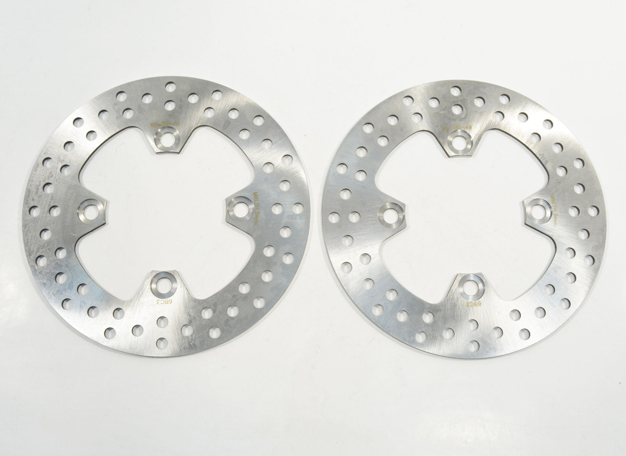 Brake Rotors & Brake Pads fit Kawasaki Brute Force 750 4x4i EPS 2012-2014 Front