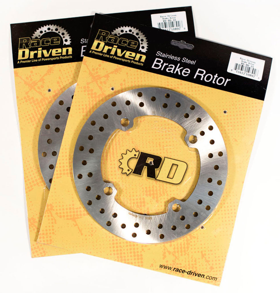 2014 2015 Can-Am Maverick Max XRS 1000R 4x4 Front Brake Rotors Discs X2