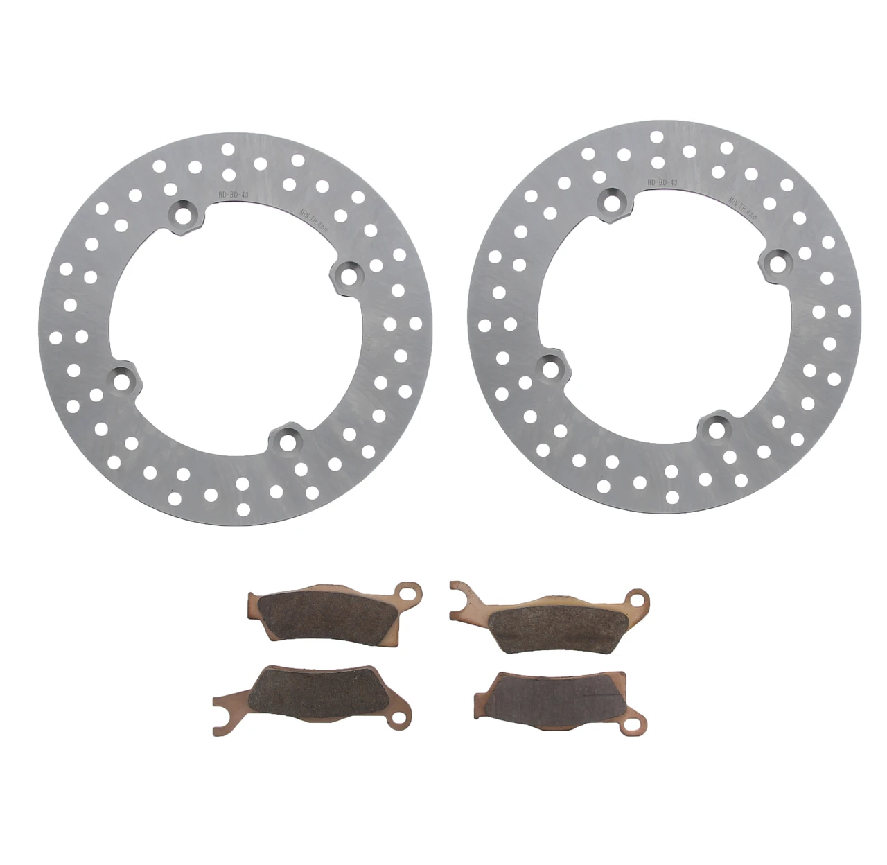 Brake Rotors and Brake Pads fit Can-Am Outlander Max 850 XT-P 2016 - 2023 Front