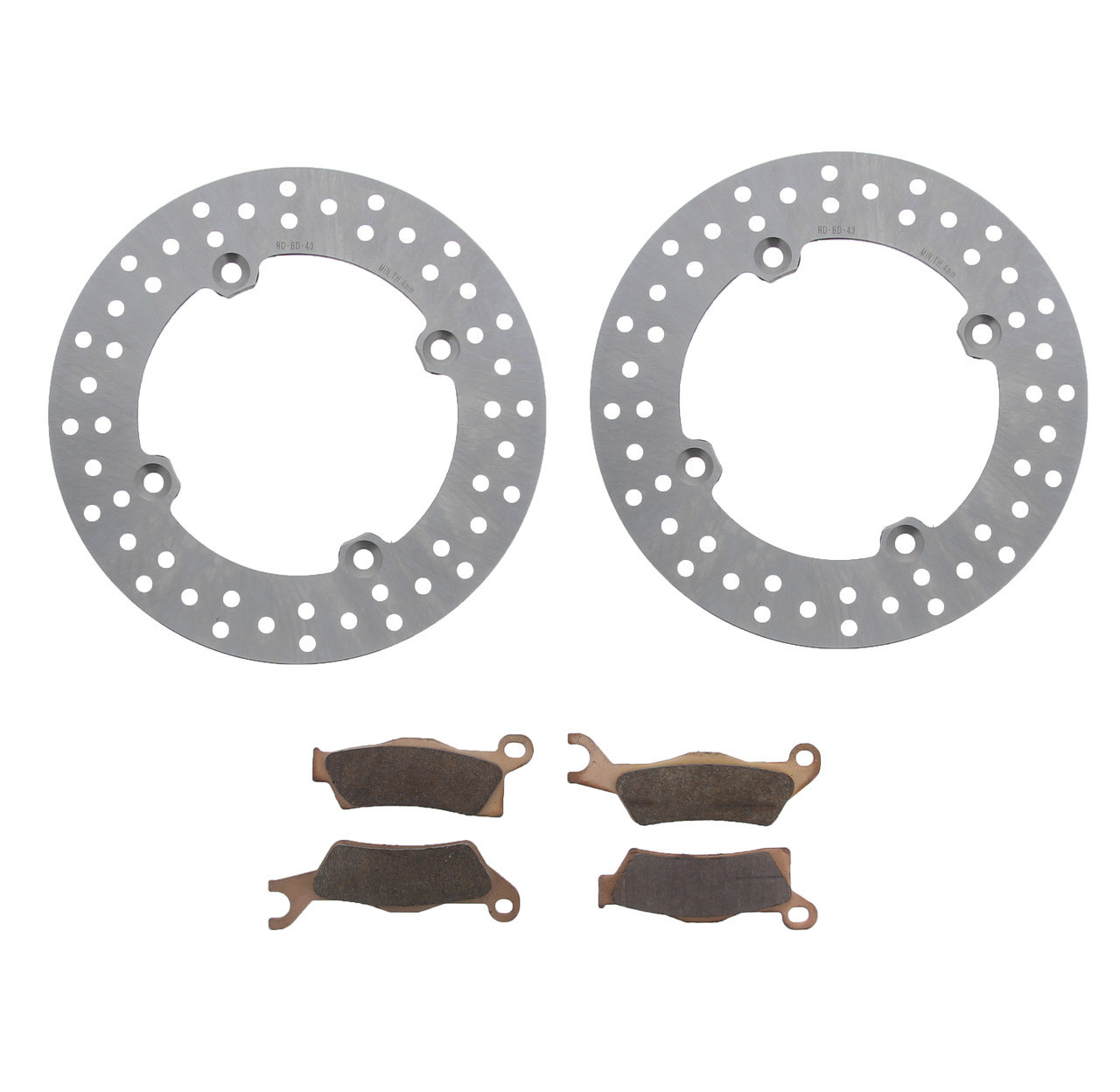 Brake Rotors and Brake Pads fit Can-Am Outlander 850 2016 - 2025 Front Brakes