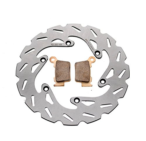 Rear RipTide Brake Rotor Disc & Brake Pads fit KTM 350 XCF-W 2021 2022 2023