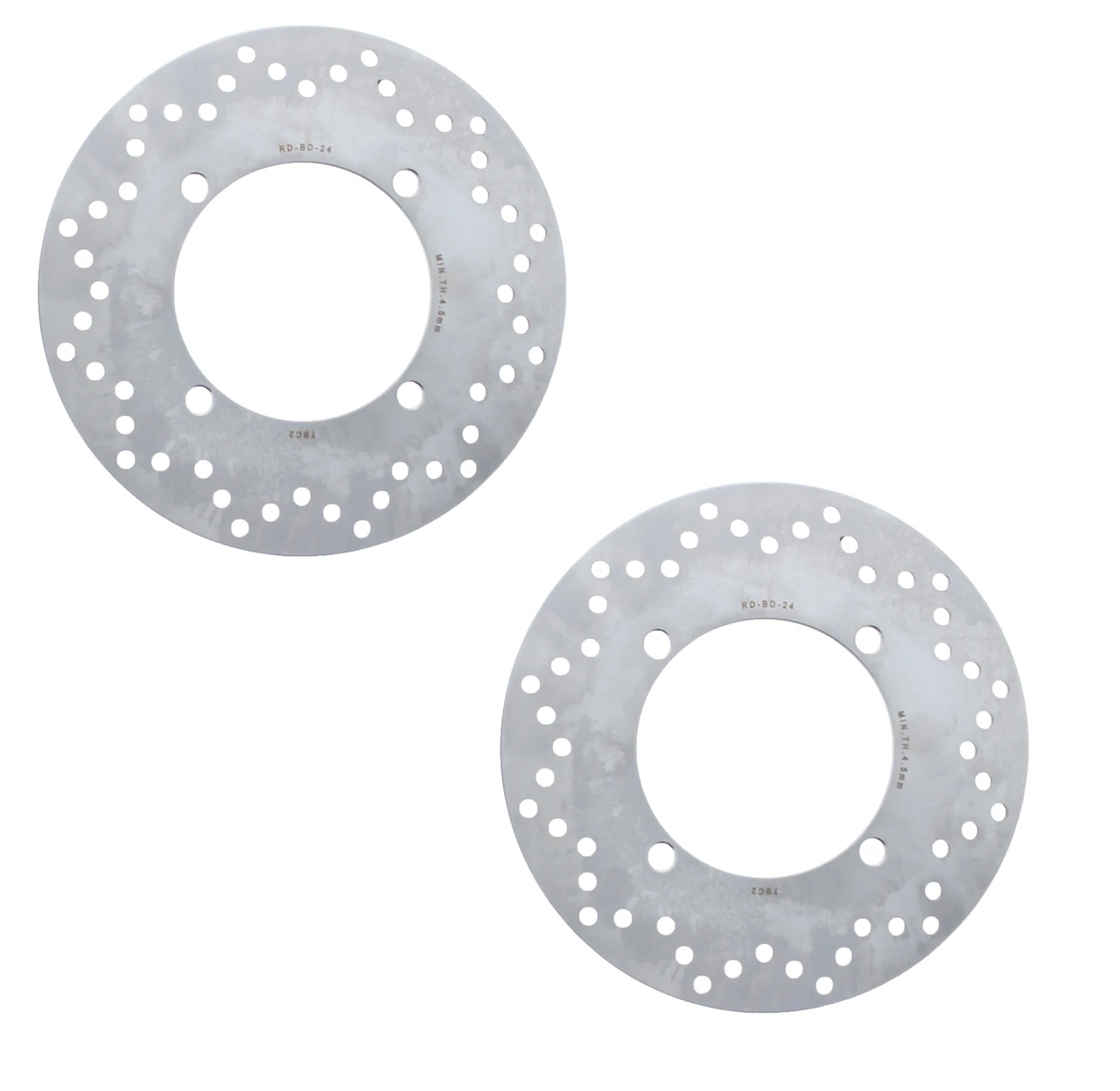 Rear Brake Rotors & MudRat Brake Pads 2010 2011 Polaris Ranger XP 800 EPS 4x4