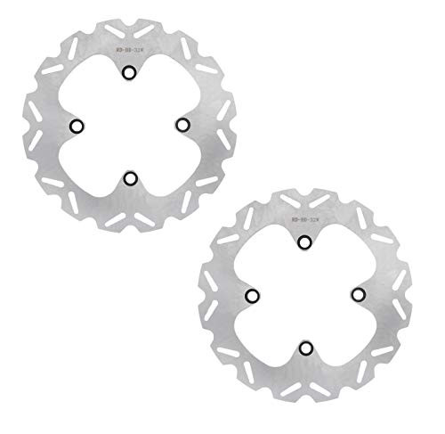 Brake Rotors for Yamaha YXZ1000 R SS 2017 2018 Rear RipTide by Race-Driven
