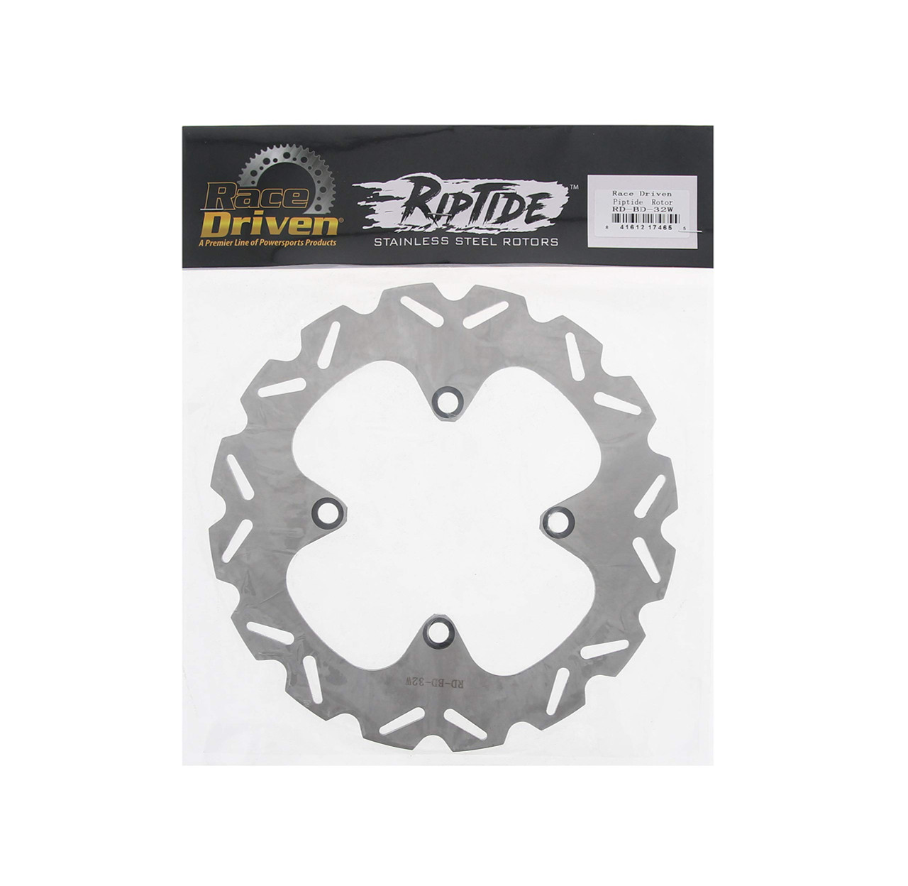 Brake Rotors for Yamaha YXZ1000 R SS SE 2017 2018 Rear RipTide by Race-Driven