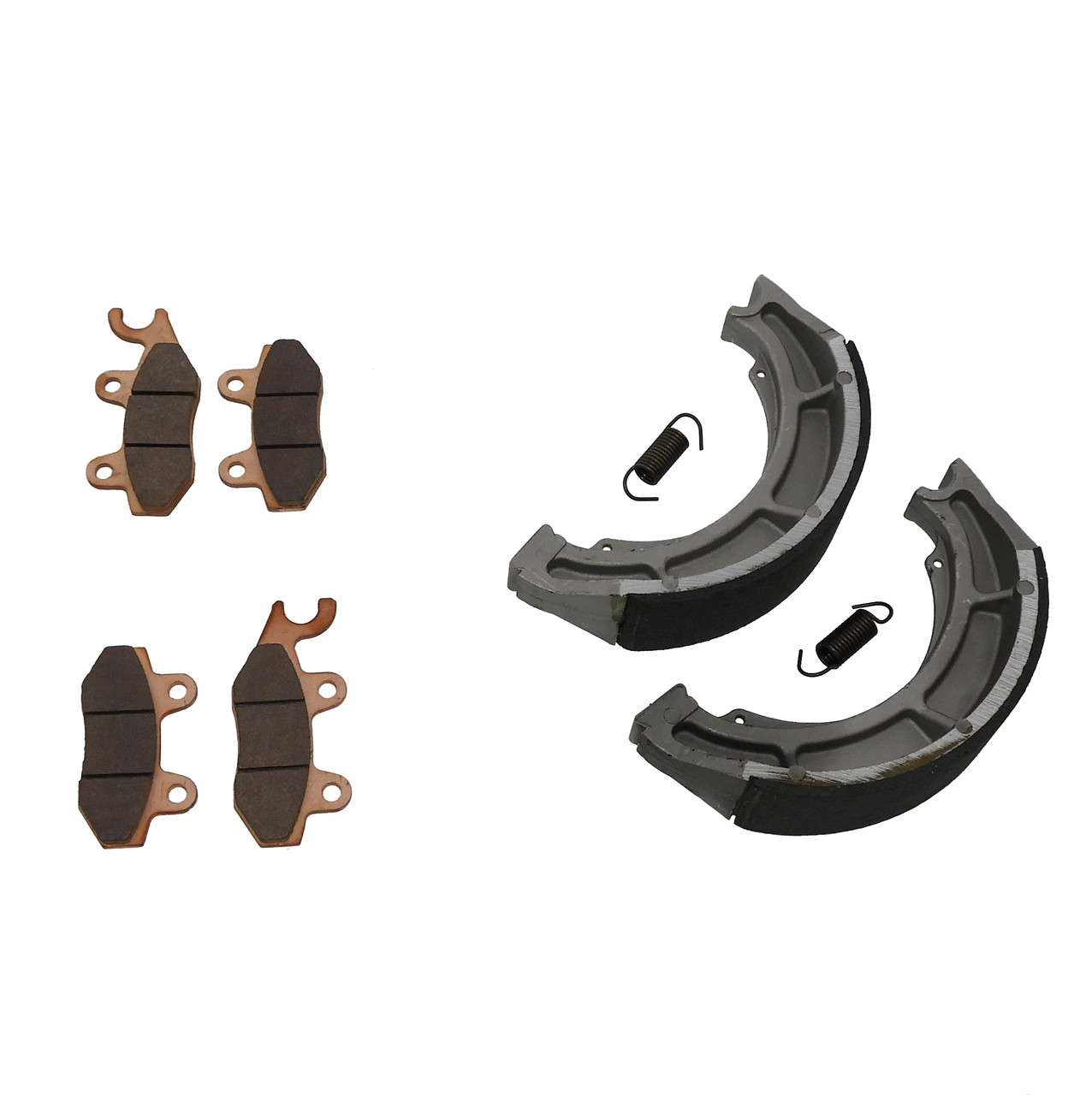 Brake Pads and Shoes fit Suzuki LT-F500 Quadrunner 500 1998 - 2002 Front & Rear