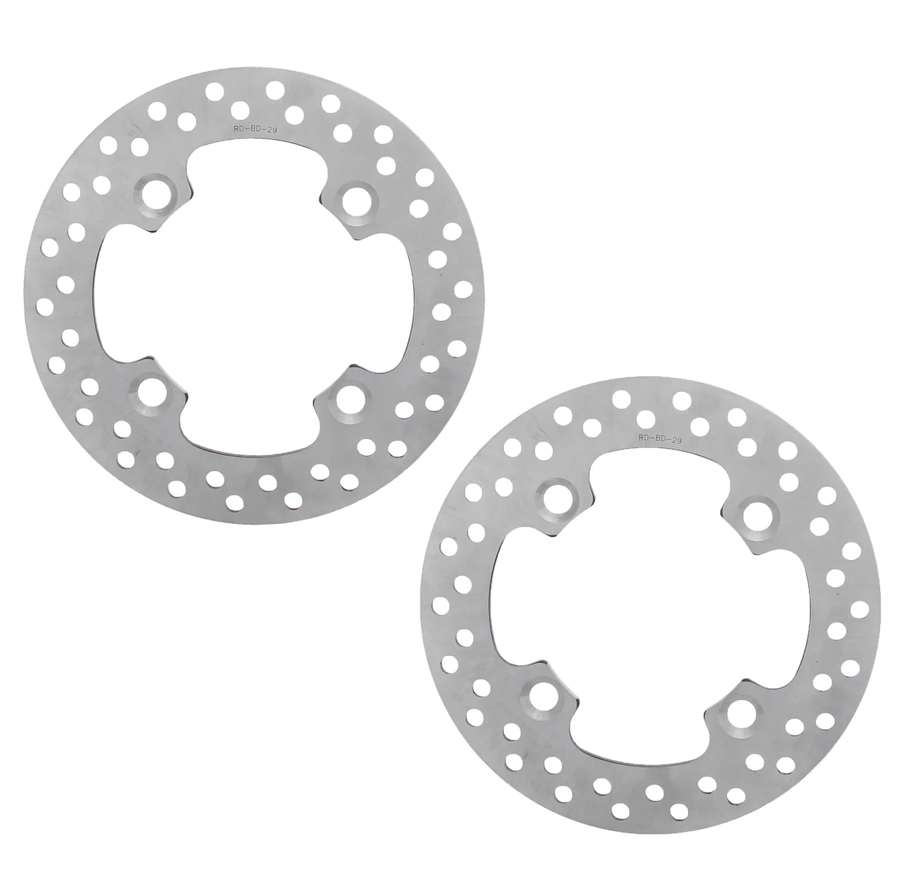 2009-2010 Polaris Ranger 500 4x4 Front & Rear Brake Rotors & MudRat Brake Pads