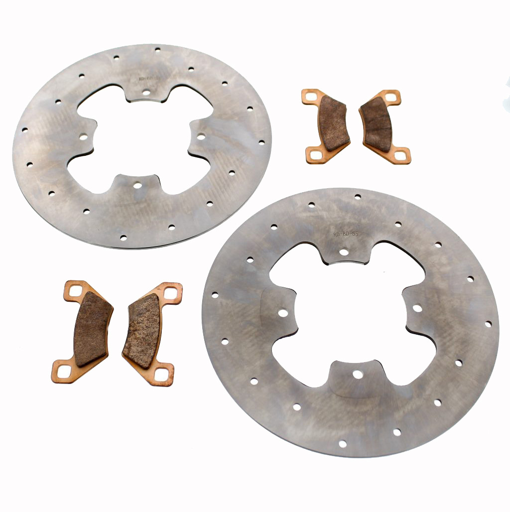 2015 2016 Arctic Cat Wildcat 4X 1000 EPS Rear Brake Rotors & Brake Pads