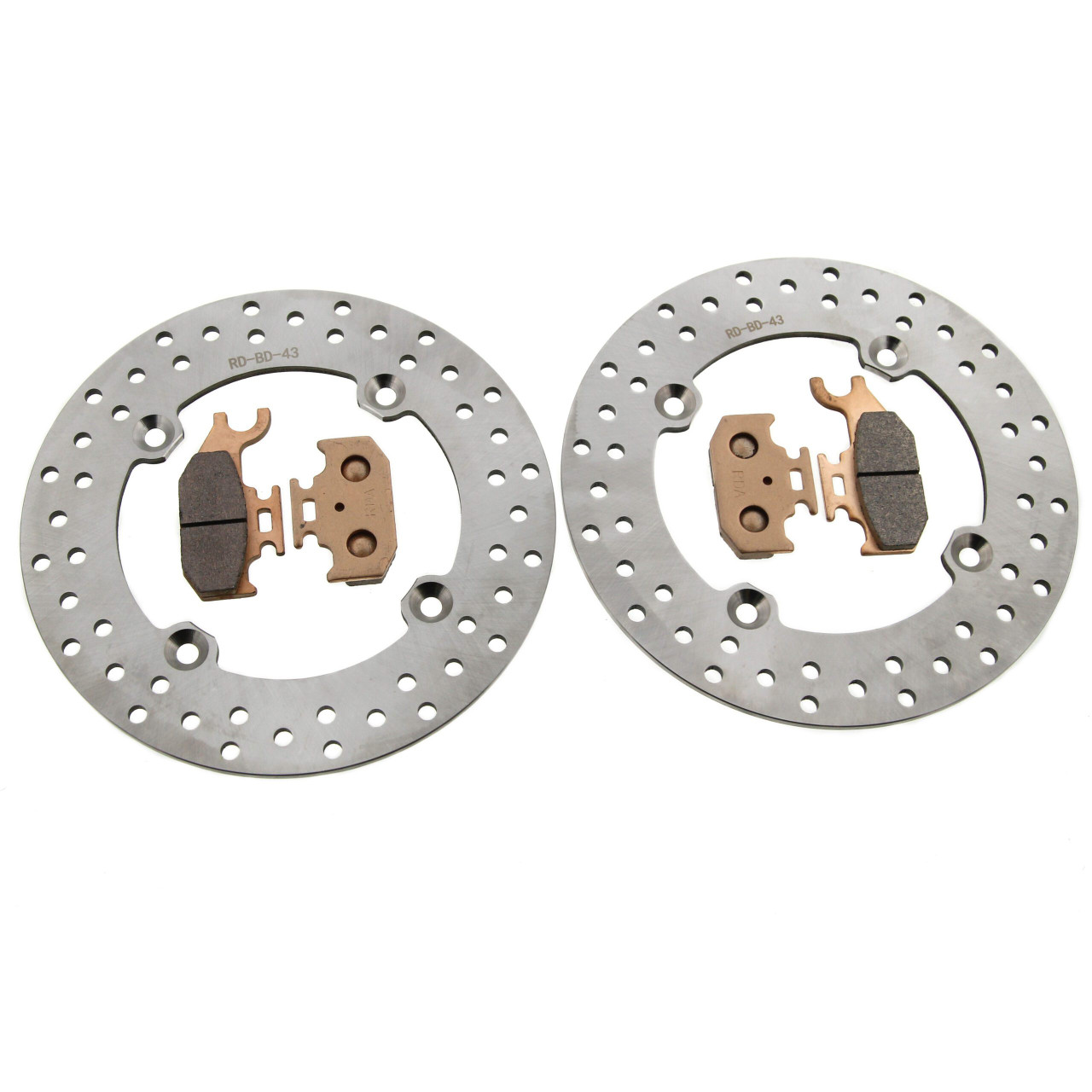 2016 Can-Am Maverick Max XDS 1000R Rear Brakes Brake Rotors & Brake Pads