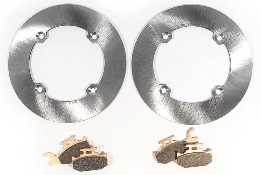 Brake Rotors & Brake Pads for Can-Am Maverick XMR 1000R 2014 Rear Brakes MudRat