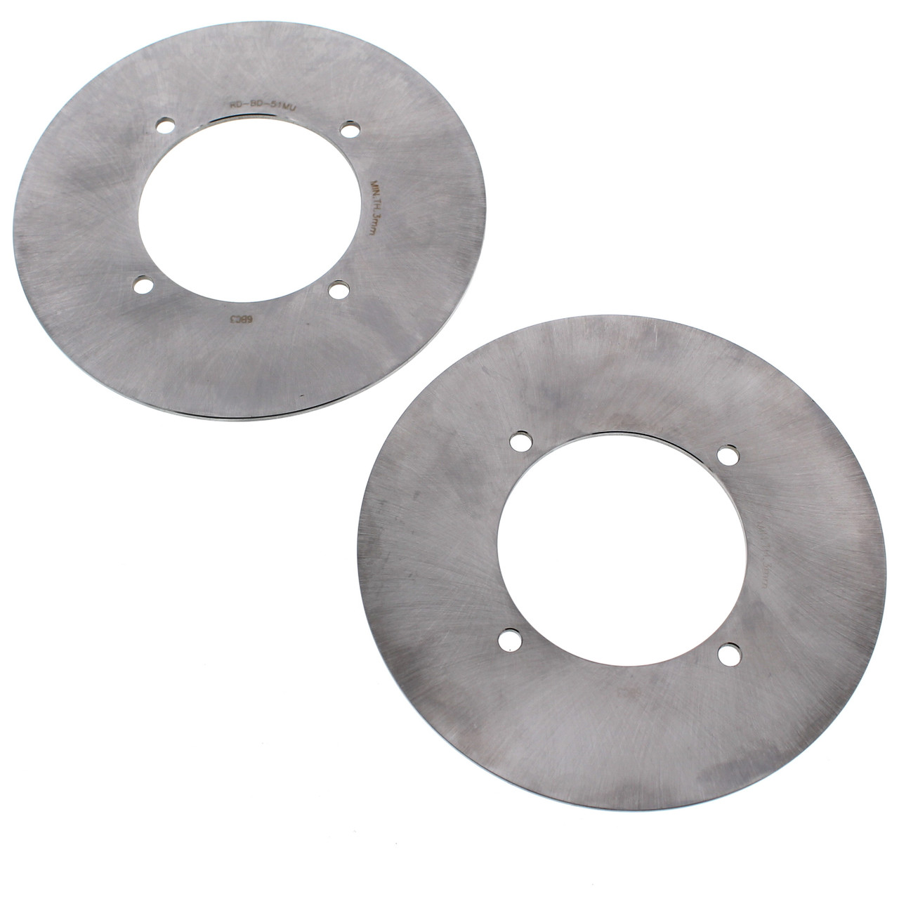 2016 Arctic Cat 700 HDX XT EPS Front and Rear MudRat Brake Rotors and Brake Pads
