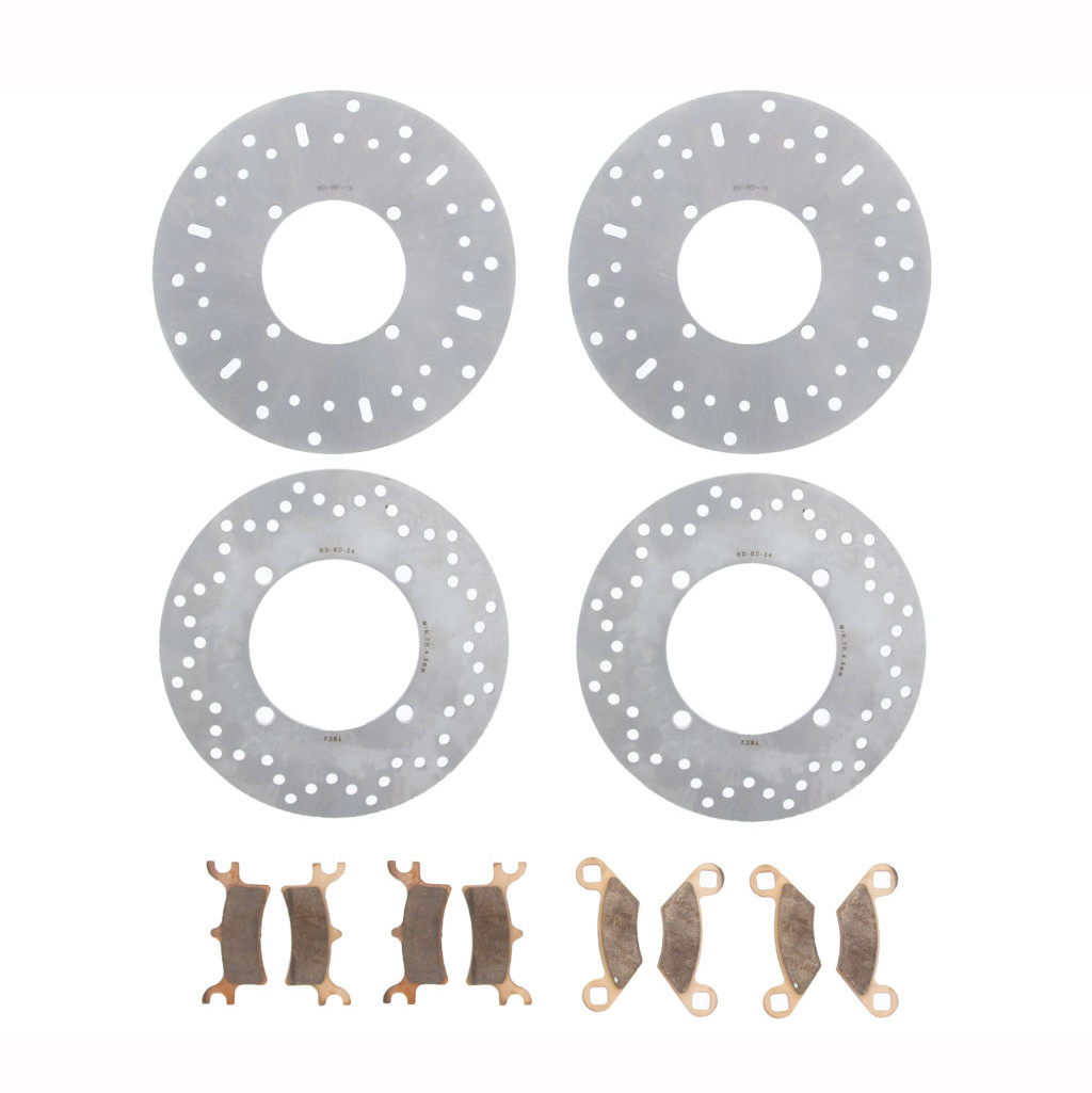 2015 Polaris Sportsman SP 570 Hunter Edition Front & Rear Brake Rotors & Pads