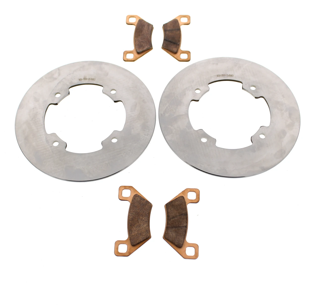 2015 Arctic Cat Wildcat 1000 EPS Rear MudRat Brake Rotors and Brake Pads